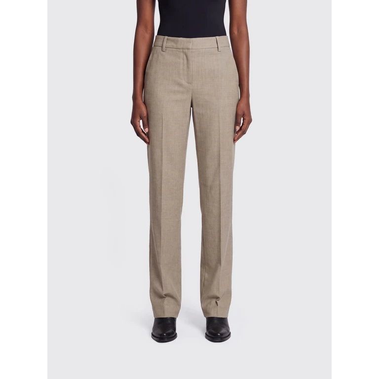 Mid-Rise Skinny Tailored Trousers in a Wool Blend (CDVSMBZ00STDMA250060)