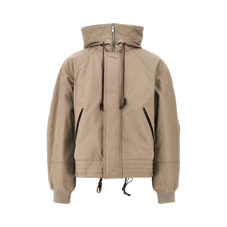 Padded cotton canvas blouson jacket Man 48