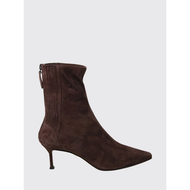 Flat Ankle Boot Woman color Brown (SAHMIDB0SUEESP)