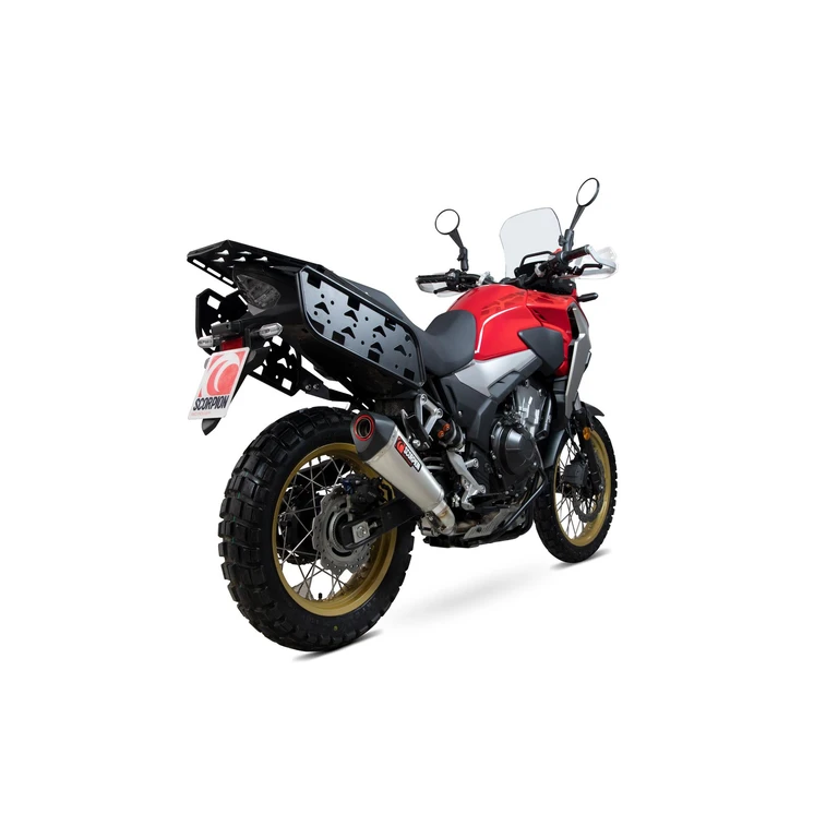 RHA189SEO - Scorpion Serket Taper Stainless Steel Slip-On Exhaust - Honda CB500X 2019-2024