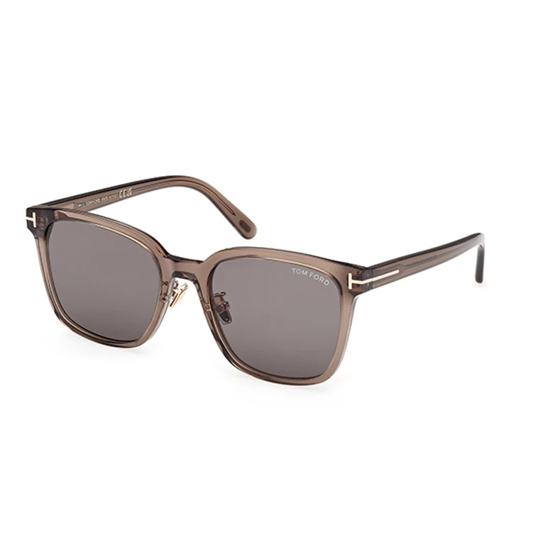 Smoke Square Mens Sunglasses FT1286-K 45A 56