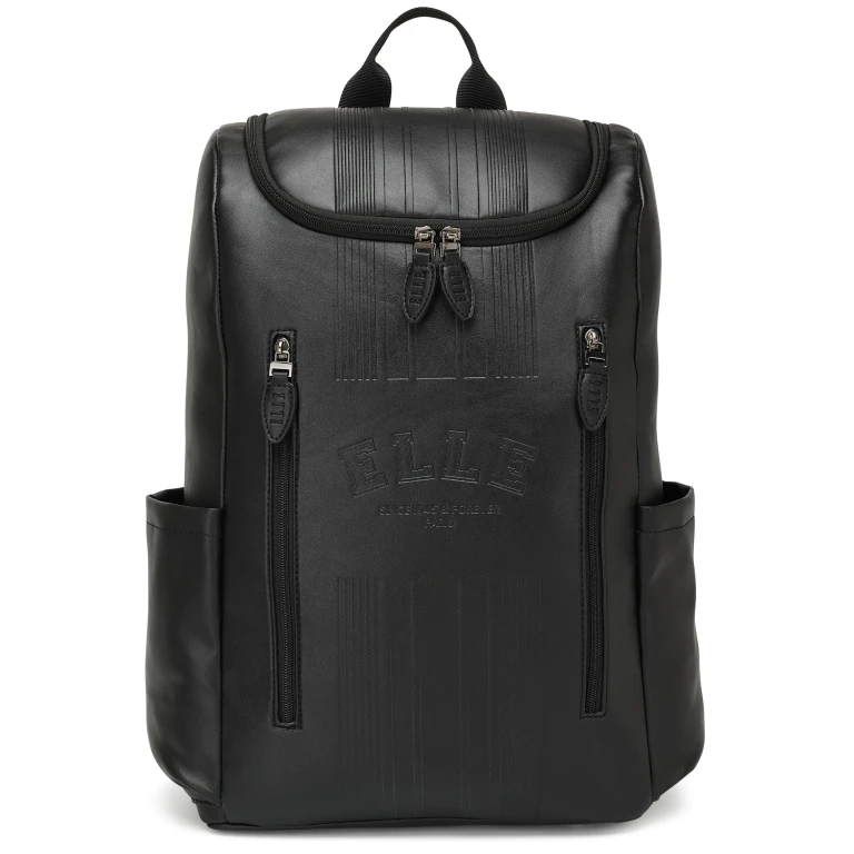 Roamer 22L Vegan Leather Backpack Black