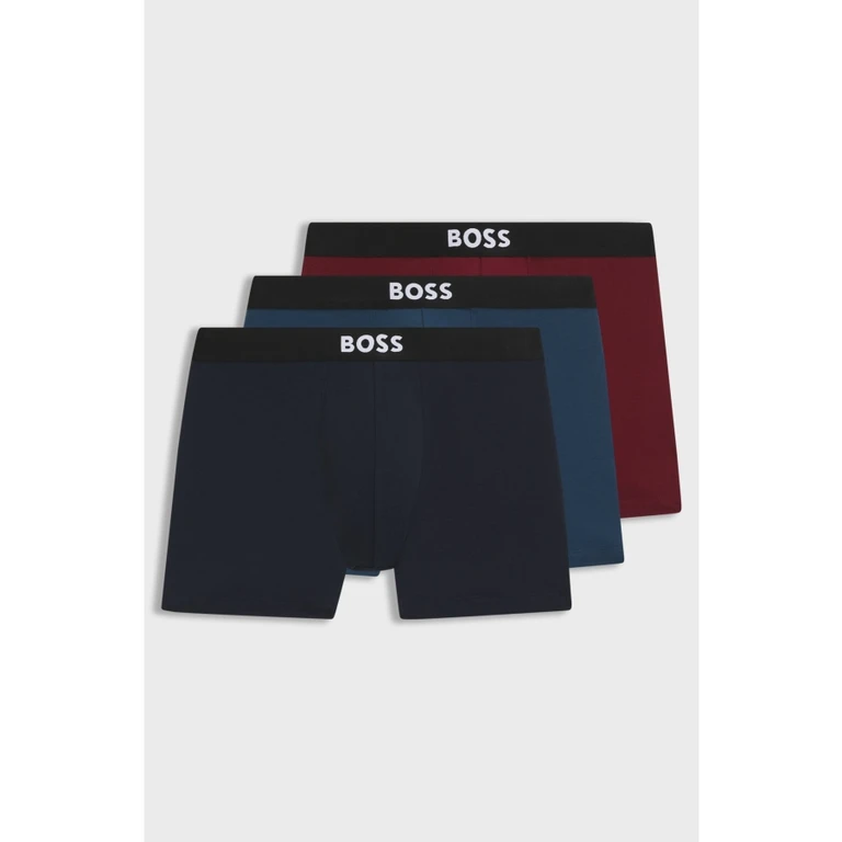 Three-Pack Of Logo-Waistband Boxer Briefs