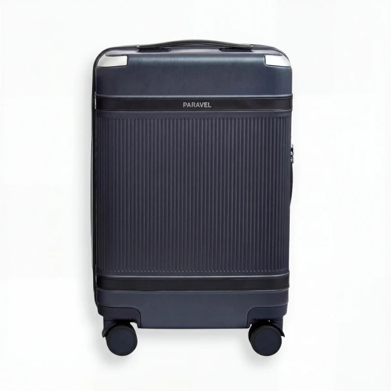Aviator Carry-On Plus Spinner Suitcase Scuba Navy Recycled Shell