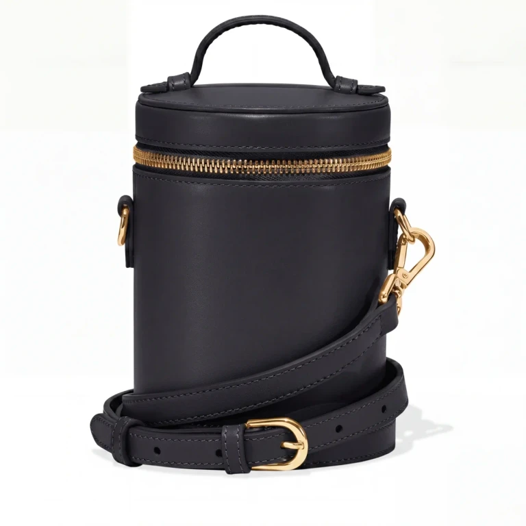 Crossbody Capsule Derby Black Compact Hands-Free Travel Bag Organizer