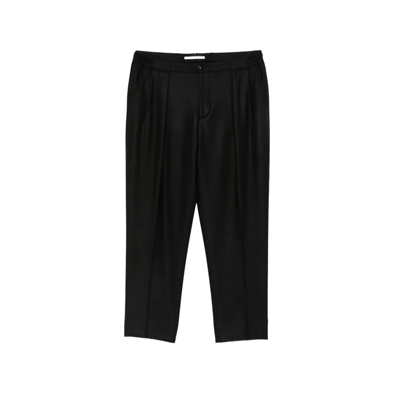 Pleated Tapered Trousers