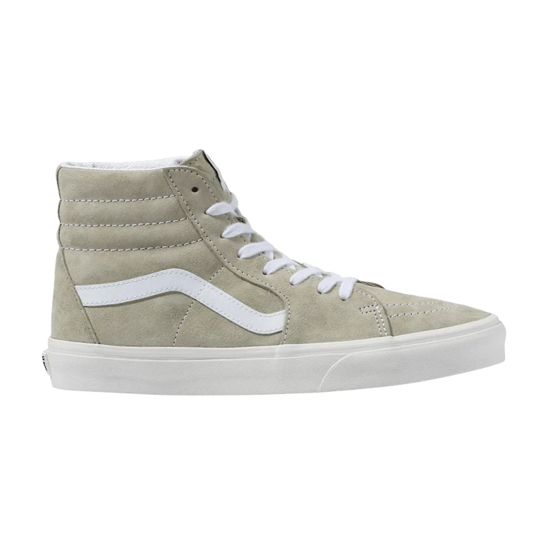 Sk8-Hi Men's Sneakers - Grey/Green Canvas High-Top