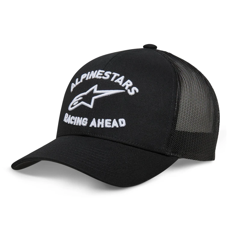 51424 - Alpinestars Triple Trucker Hat Black Black White