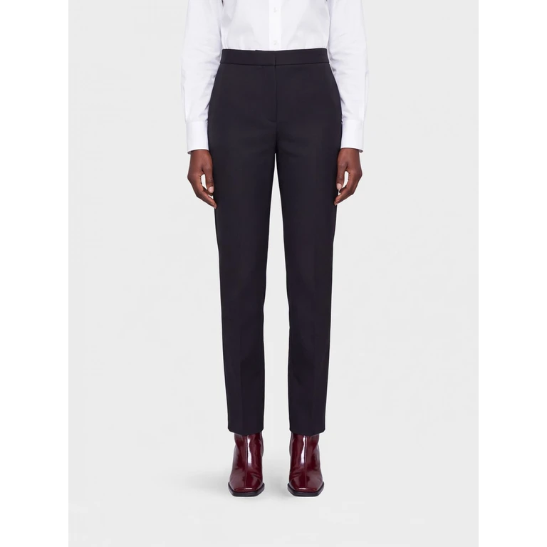 Acino Mid-Rise Slim Fit Skinny Wool Trousers (2621136112600003)