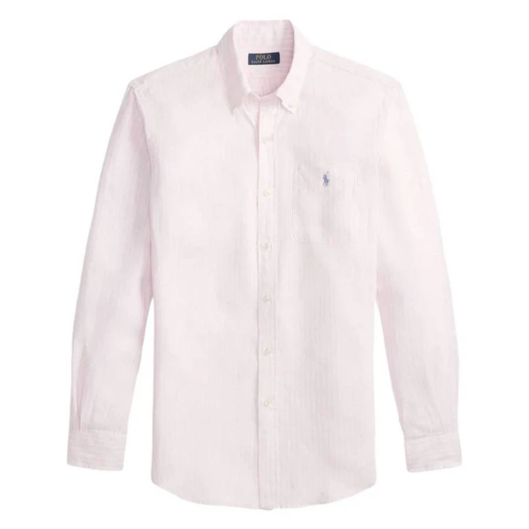 Custom Fit Striped Linen Shirt