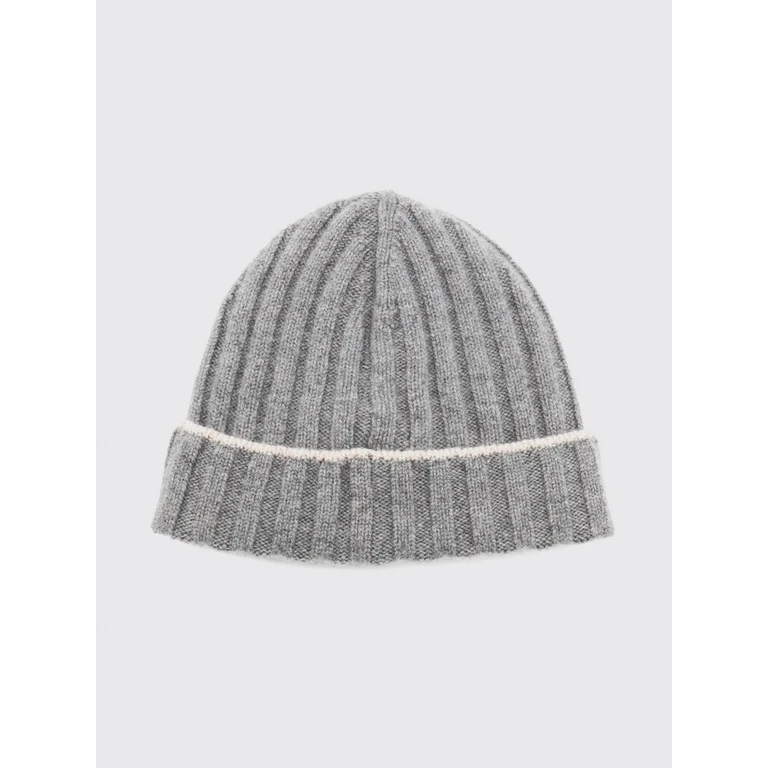 Ribbed Pure Cashmere Beanie with Cuff (M2240900CG316)