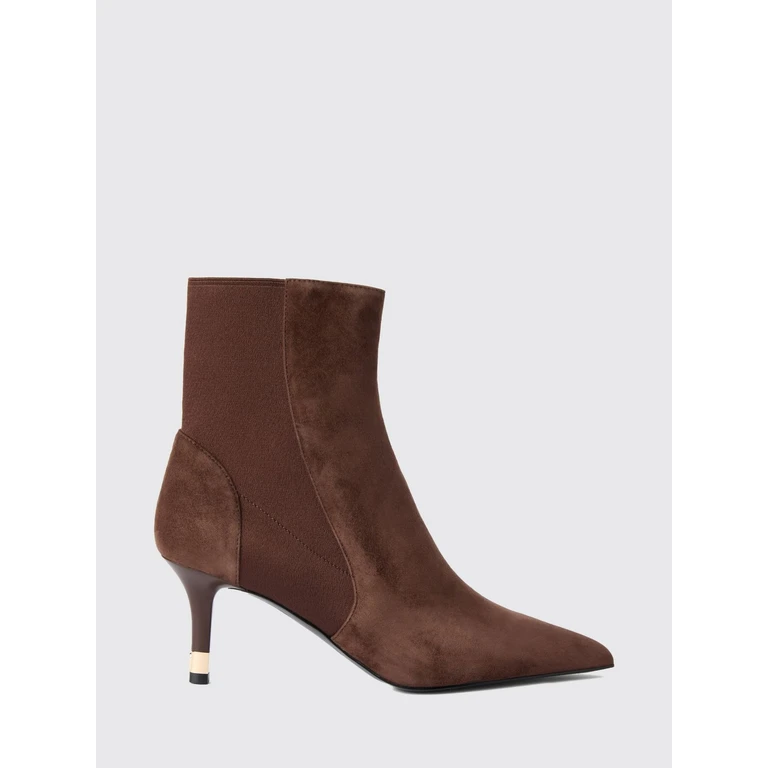 Aria Chelsea boots van bruin suède