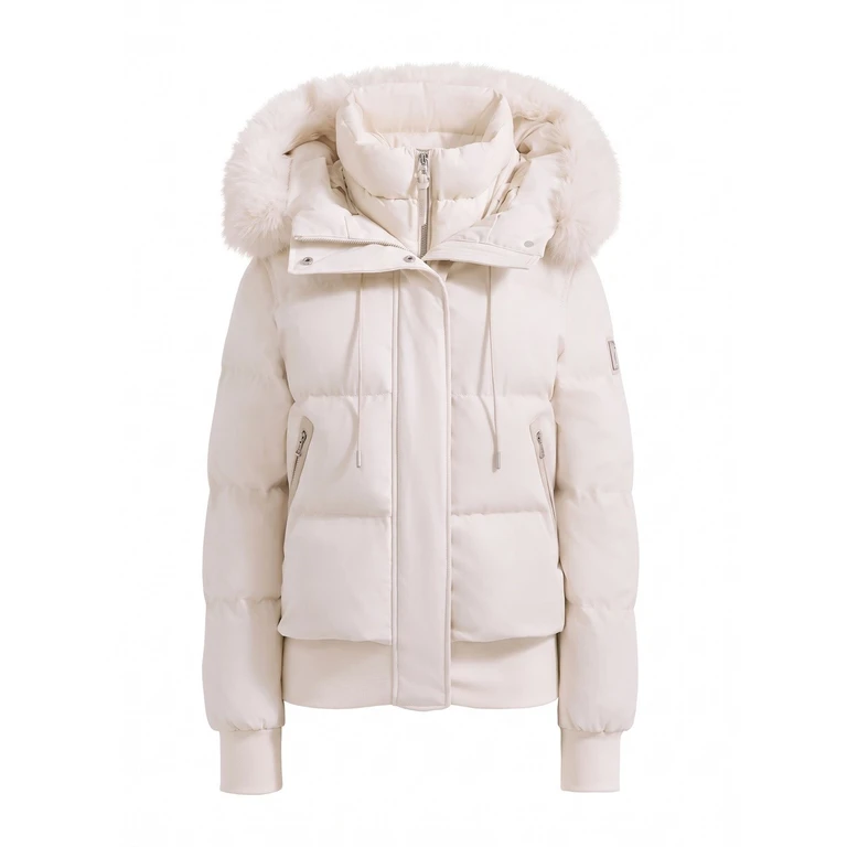 Cieyna Down-Filled Bomber Jacket