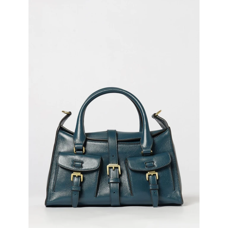 Roxanne Smooth Calf Leather Handbag with Double Handle (HH9977748U939)