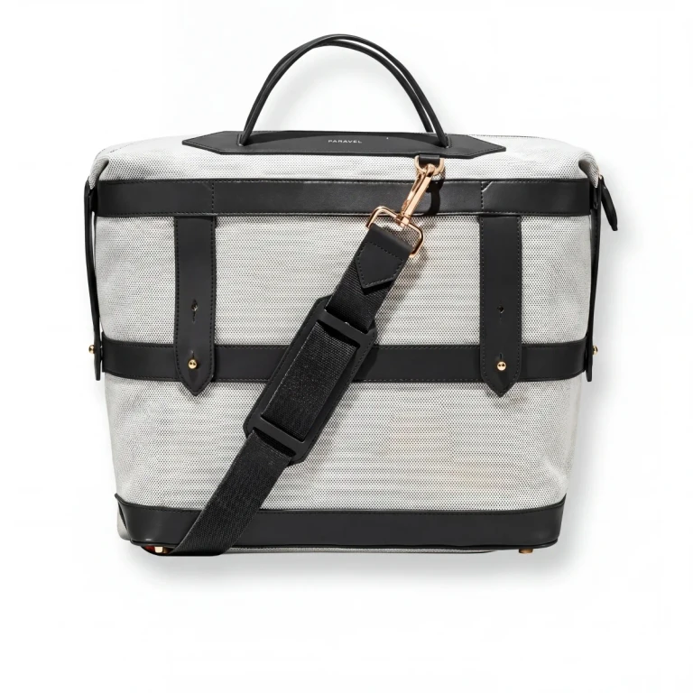 Weekender Travel Duffel Bag Carry-On Overnight Domino Black