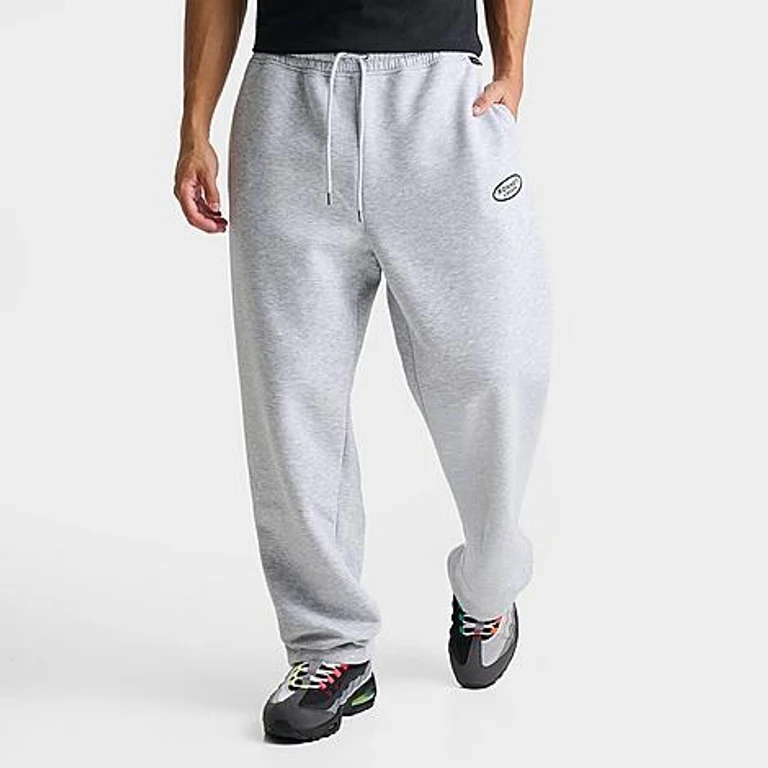 Sonneti Men's Oval Fleece Sweatpants in Swish Grey Size: Small