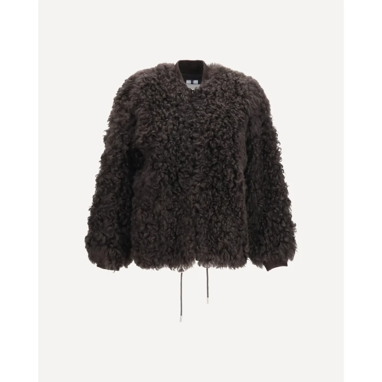 SWORD 6.6.44 Teddy-effect faux fur Jacket Female 44