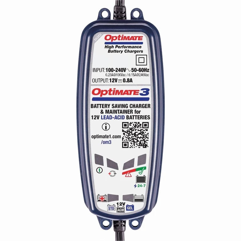 TM430 - TecMate Optimate 3 Battery Charger
