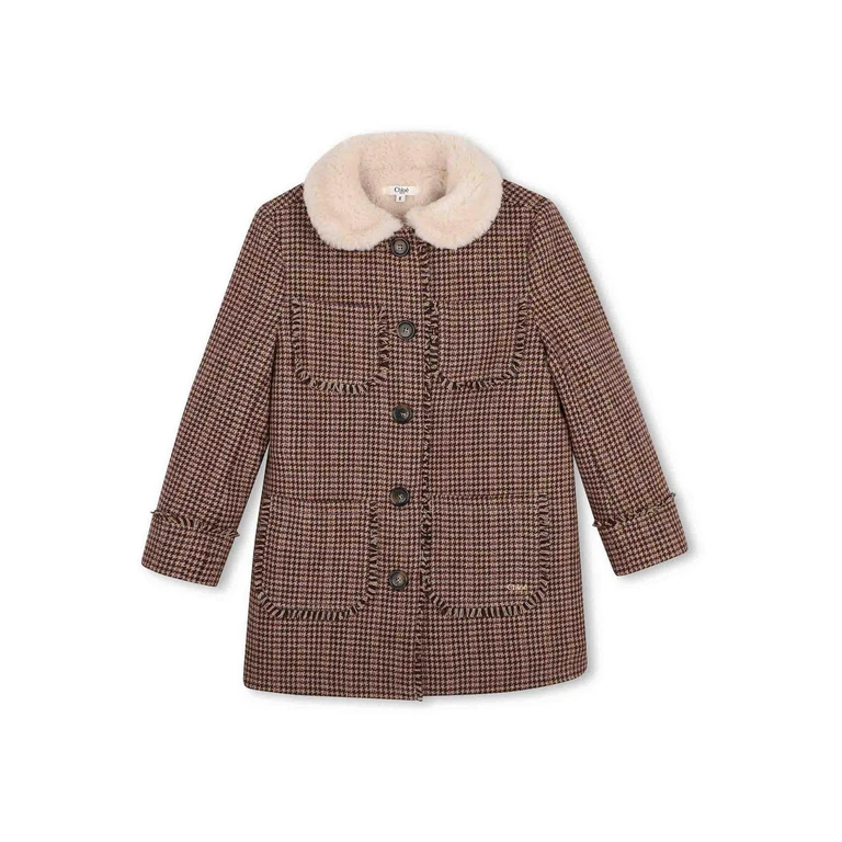 Chloe' Manteau Au Genou - Beige (C21273P03)