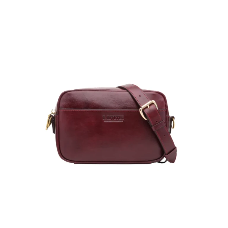 Jane Crossbody Bag Cherry Leather