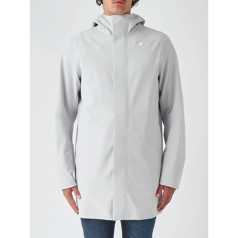Marlyn Technical Stretch Fabric Windbreaker Jacket with Hood (K7126UWD01)