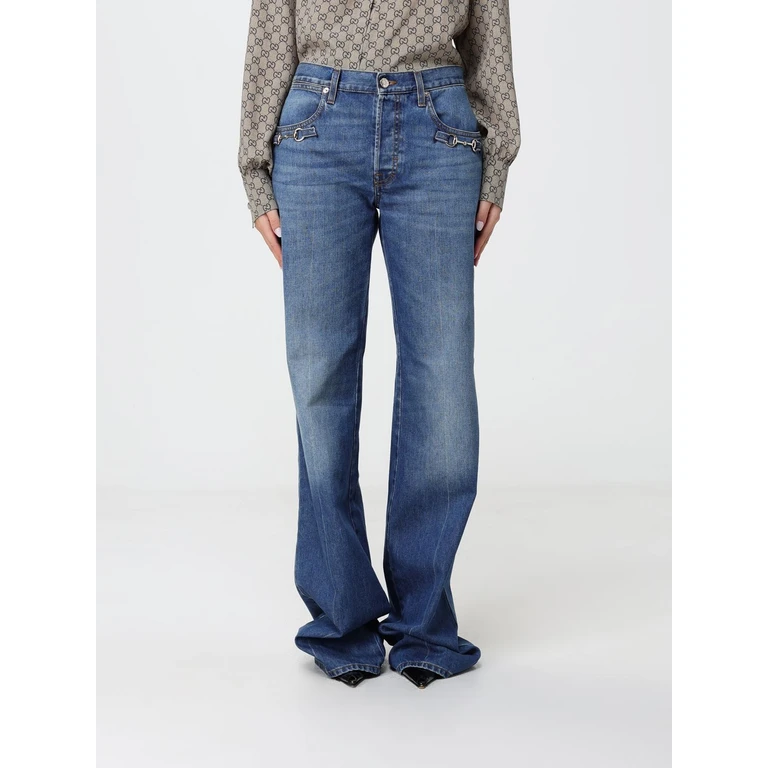 Vaqueros Gucci Horsebit