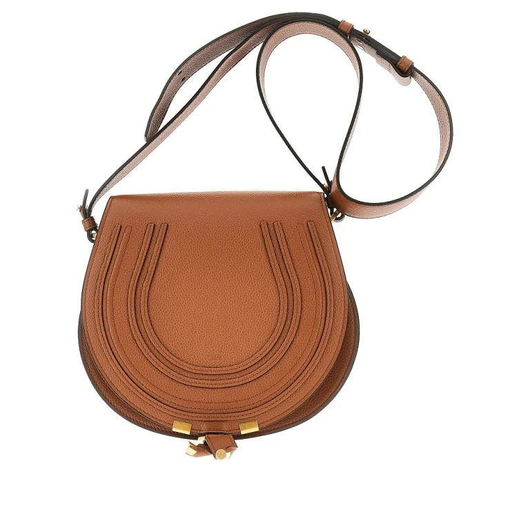 ' Grained leather 'Marcie' saddle bag Woman One Size