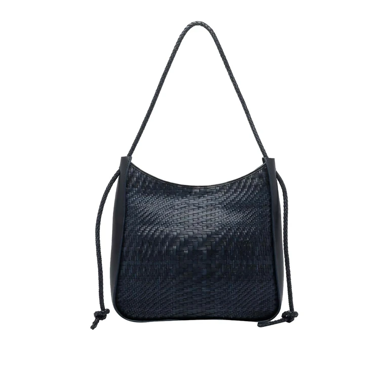Tote Bag aus gewebtem Kalbsleder