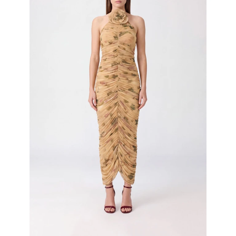 Kleid in Beige