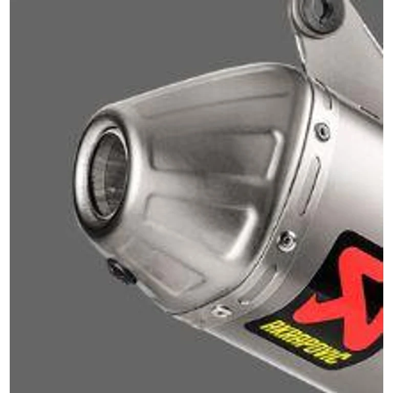 V-EC319 - Akrapovic End Cap For Yamaha WRF250 2018-2024 - Silver