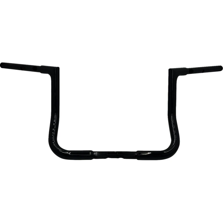 745012-B - Fat Baggers Inc. 1-1/4" EZ Install Flat Top Handlebar For Harley Davidson FLHX 1923 2024-2026 30.5 cm (12") - Black