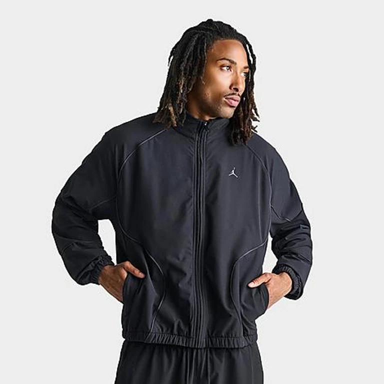 Jordan Men's Sport JAM Full-Zip Track Jacket in Black Size: Small