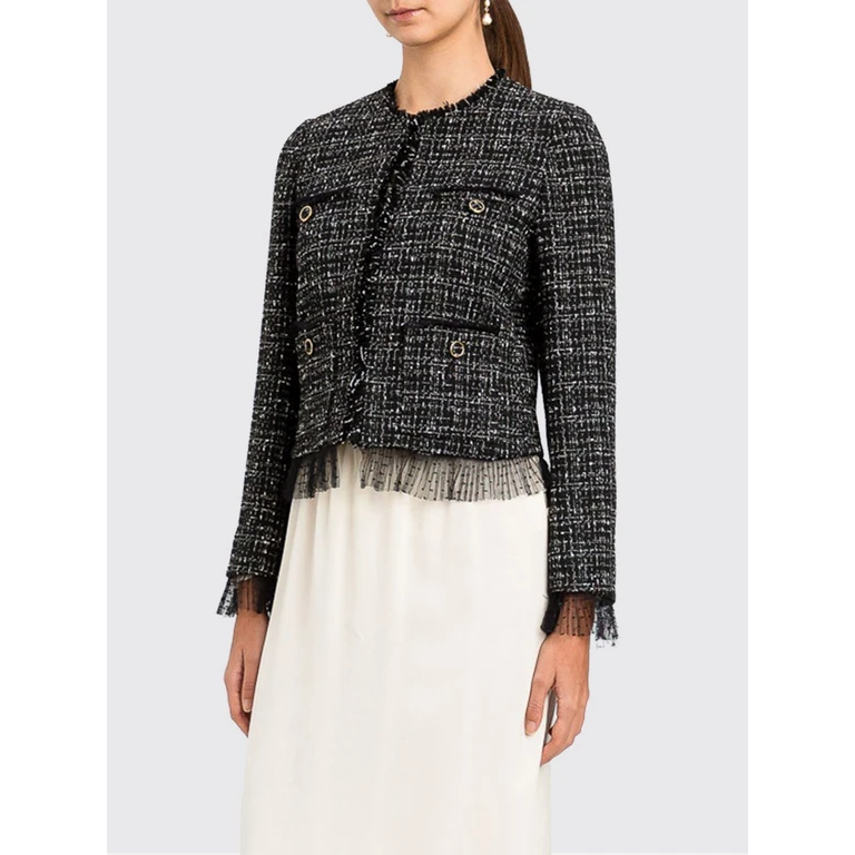 TWINSET Jacket Woman color Black (262TP208013857)
