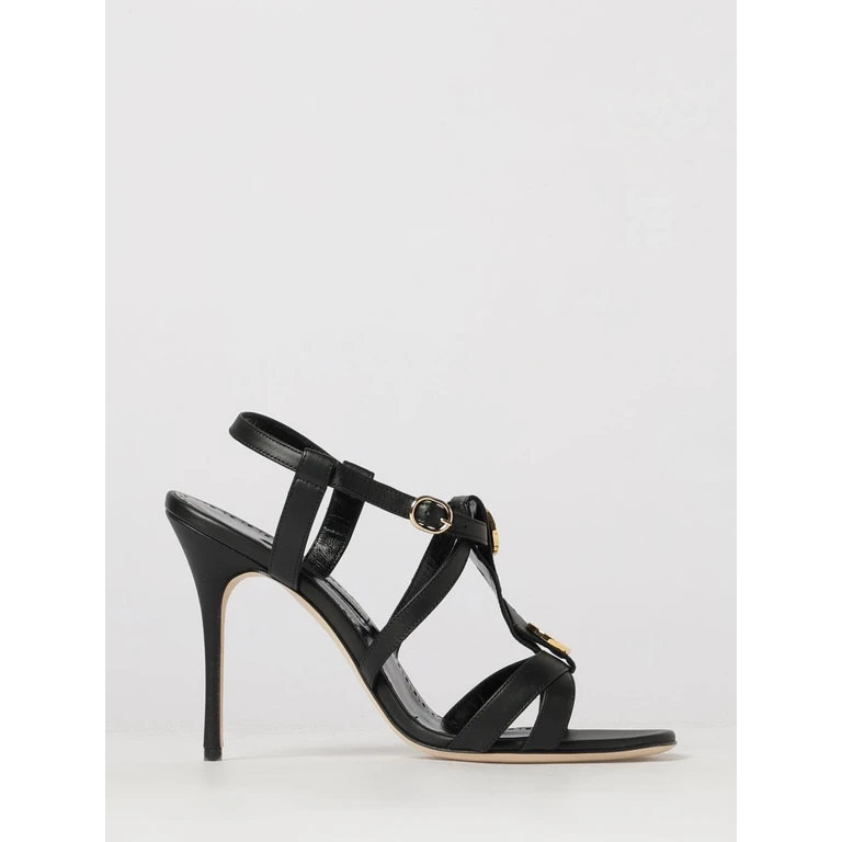 Heeled Sandal Woman color Black (226206300010015)