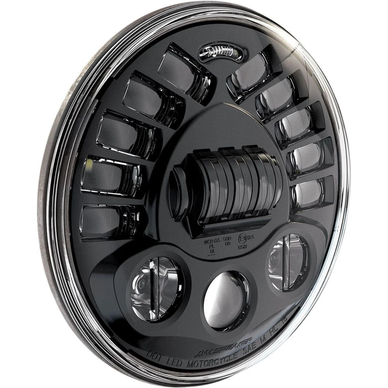 PB-575A-B - Custom Dynamics ProBeam Adaptive Headlamp For Harley Davidson FLS 1690 2012-2016 Black Clear