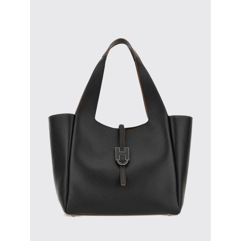 HOGAN Calfskin Shoulder Bag with Double Handle and Inner Pouch (KBW01XA0300QVD4276)