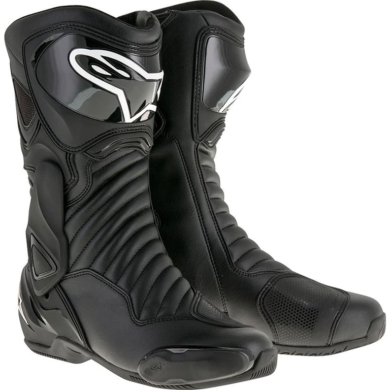 SMX-6 v2 CE Motorcycle Boots 36 Black (UK 2)