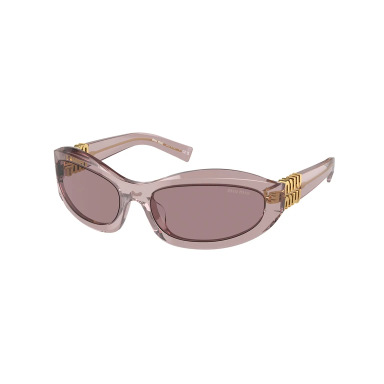 Light Purple Brown Cat Eye Ladies Sunglasses MU 14ZS 12W20I 59