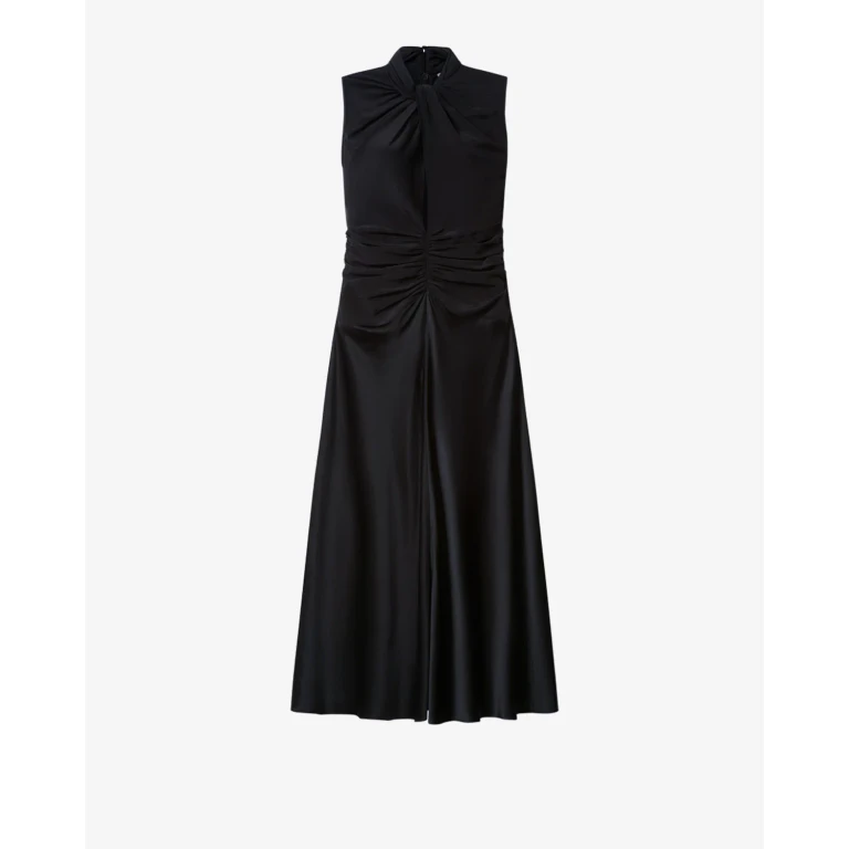 Robe Delfi En Soie - Femme - Noir - Taille 34 - Isabel Marant