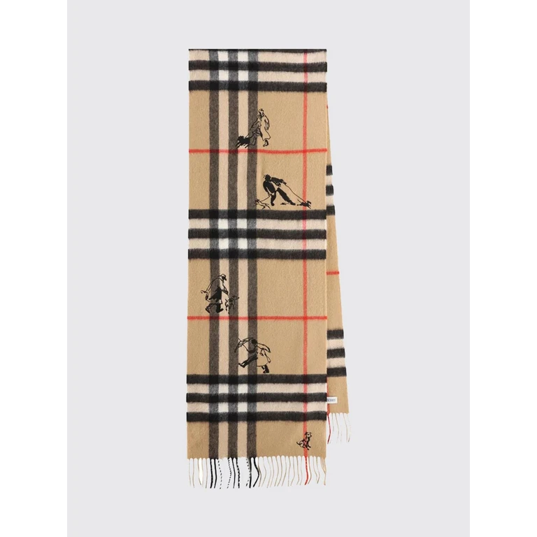 Lenço Burberry de caxemira com padrão Vintage Check
