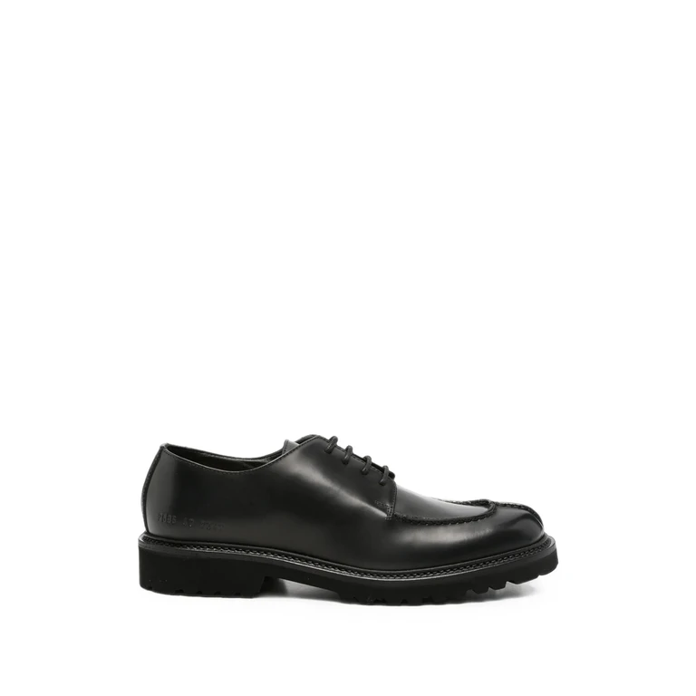 Apron-toe Chunky-sole Derby Shoes