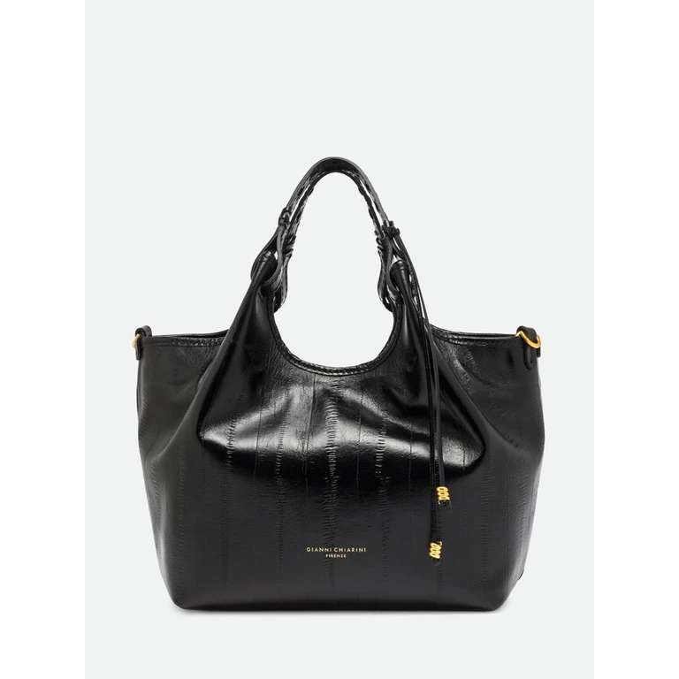 Dua Cowhide Leather Handbag with Magnetic Closure (BS12679EELPSLYNERO)