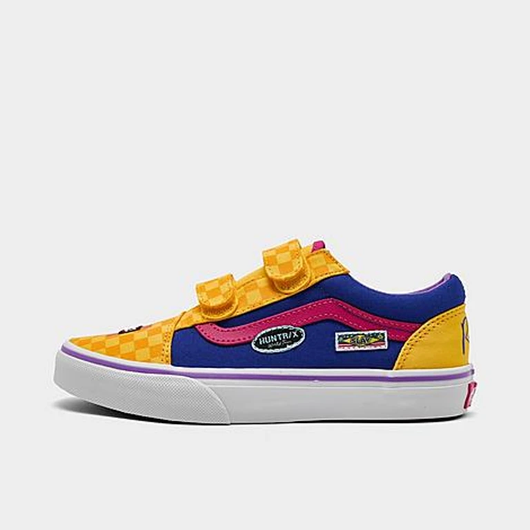 Kids Toddler x KPop Demon Hunters Old Skool Casual Shoes in KPop Rumi Yellow Size: 8.0