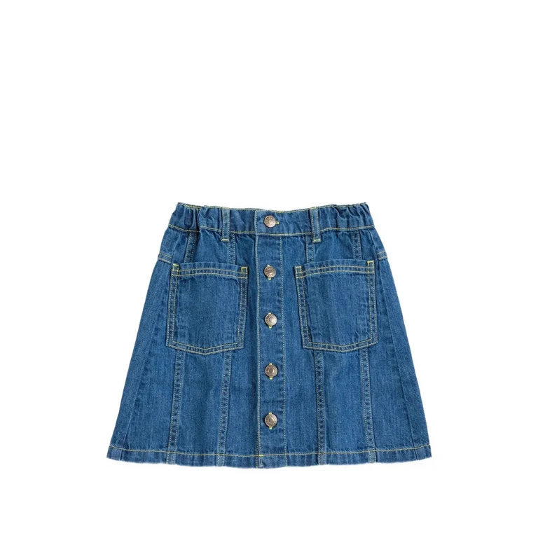 Denim Skirt "Booo Bobo Choses Tag"
