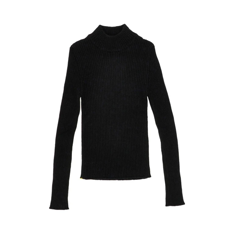 Ribbed knit mock turtleneck top - KIDS Kids 8Y