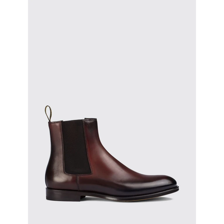 DOUCAL'S Smooth Calfskin Chelsea Boots with Leather Sole (DU3239ORVNUF159TR23)