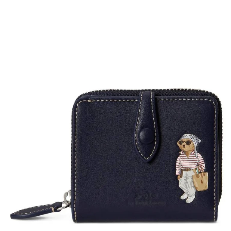 Polo Bear Leather Wallet