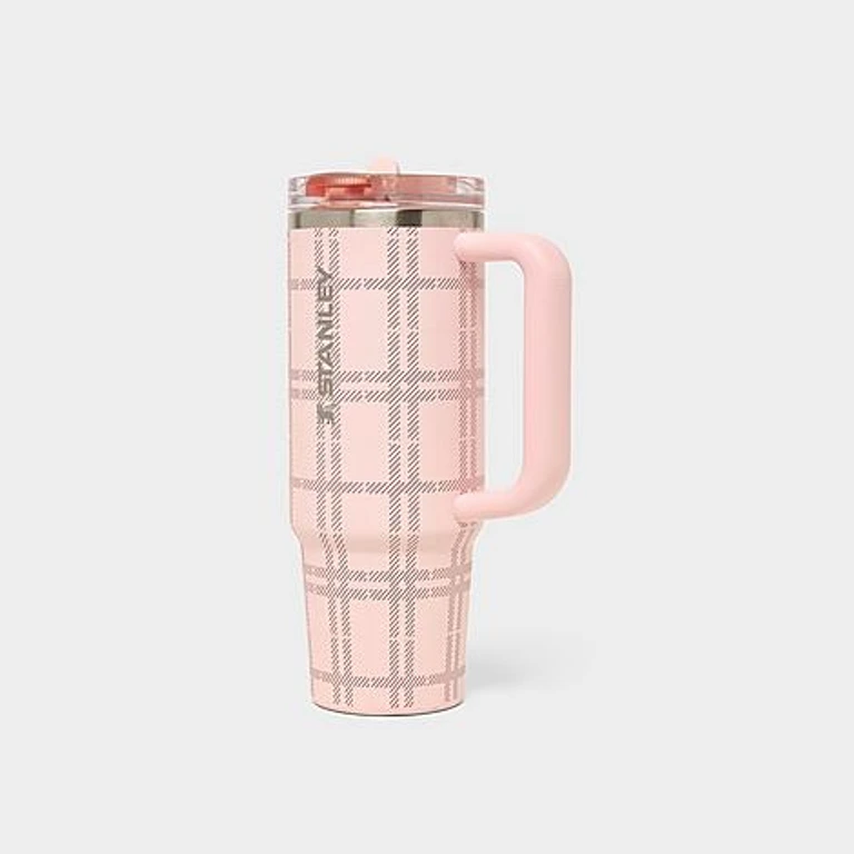 Vaso Stanley Quencher Pro Tour con pajita abatible en Blossom Plaid
