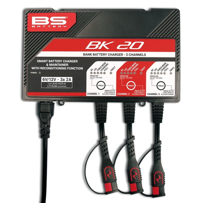 700547 - BS Battery Smart Bank Battery Charger & Maintainer With Reconditioning Function