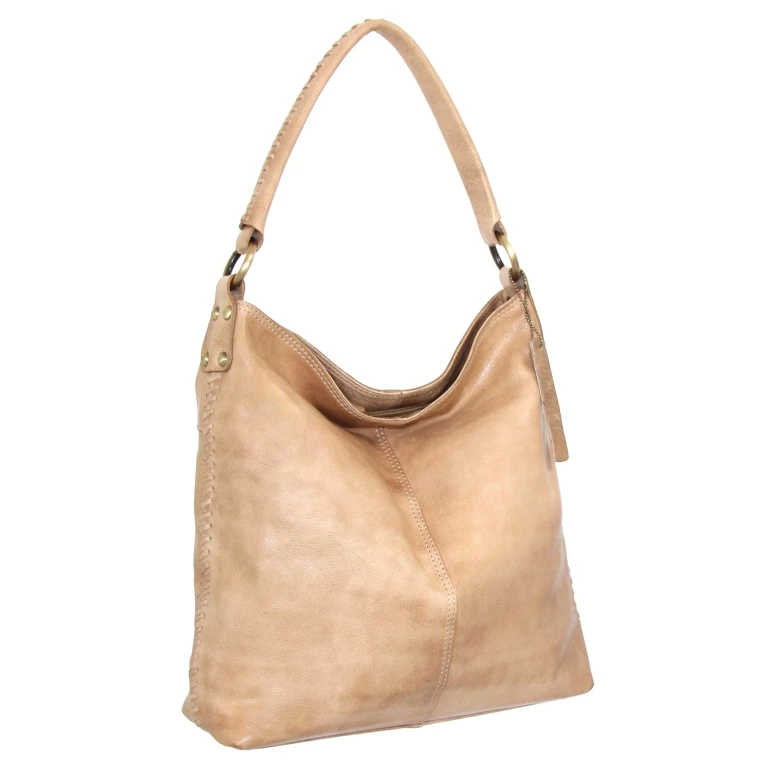 Alberta Leather Hobo - Chocolate